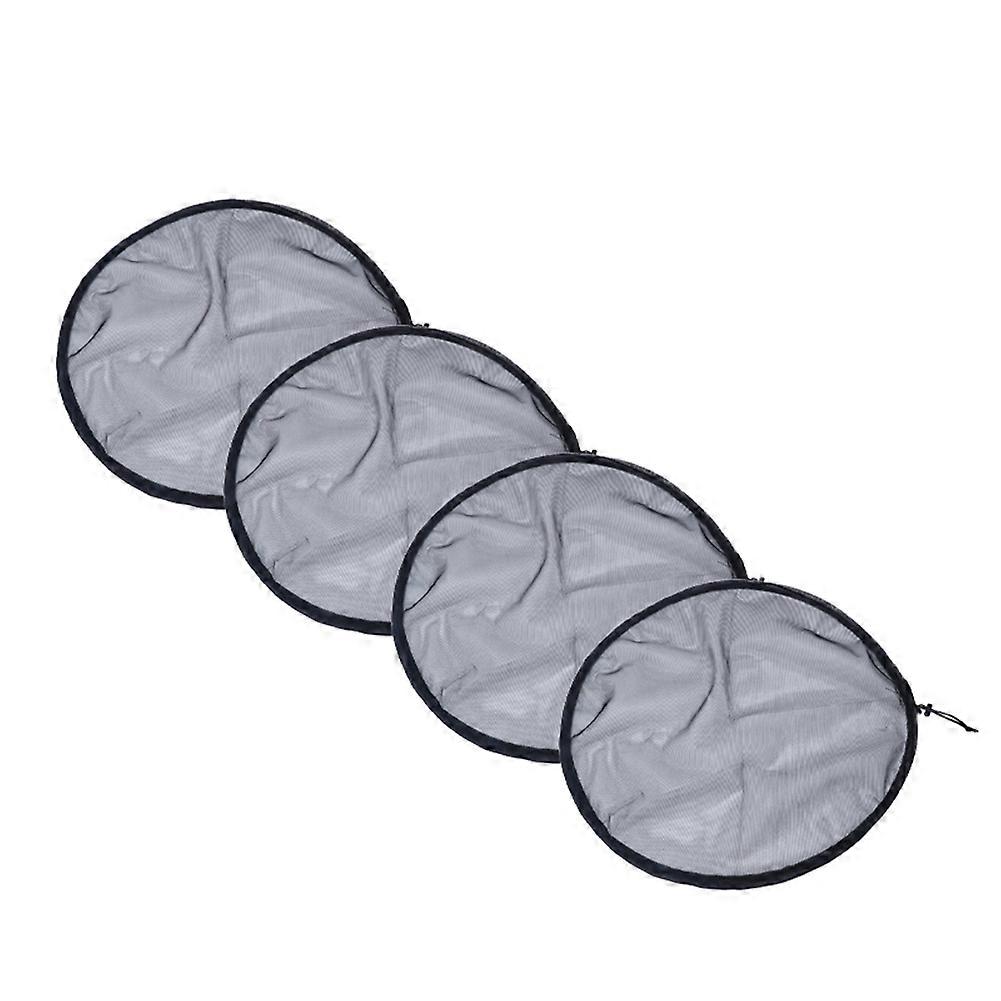 4er-Set Wassereimer-Netzabdeckung für den Außenbereich, Insektenschutzgitter, Regenwassersammelbehälter-Netz 30