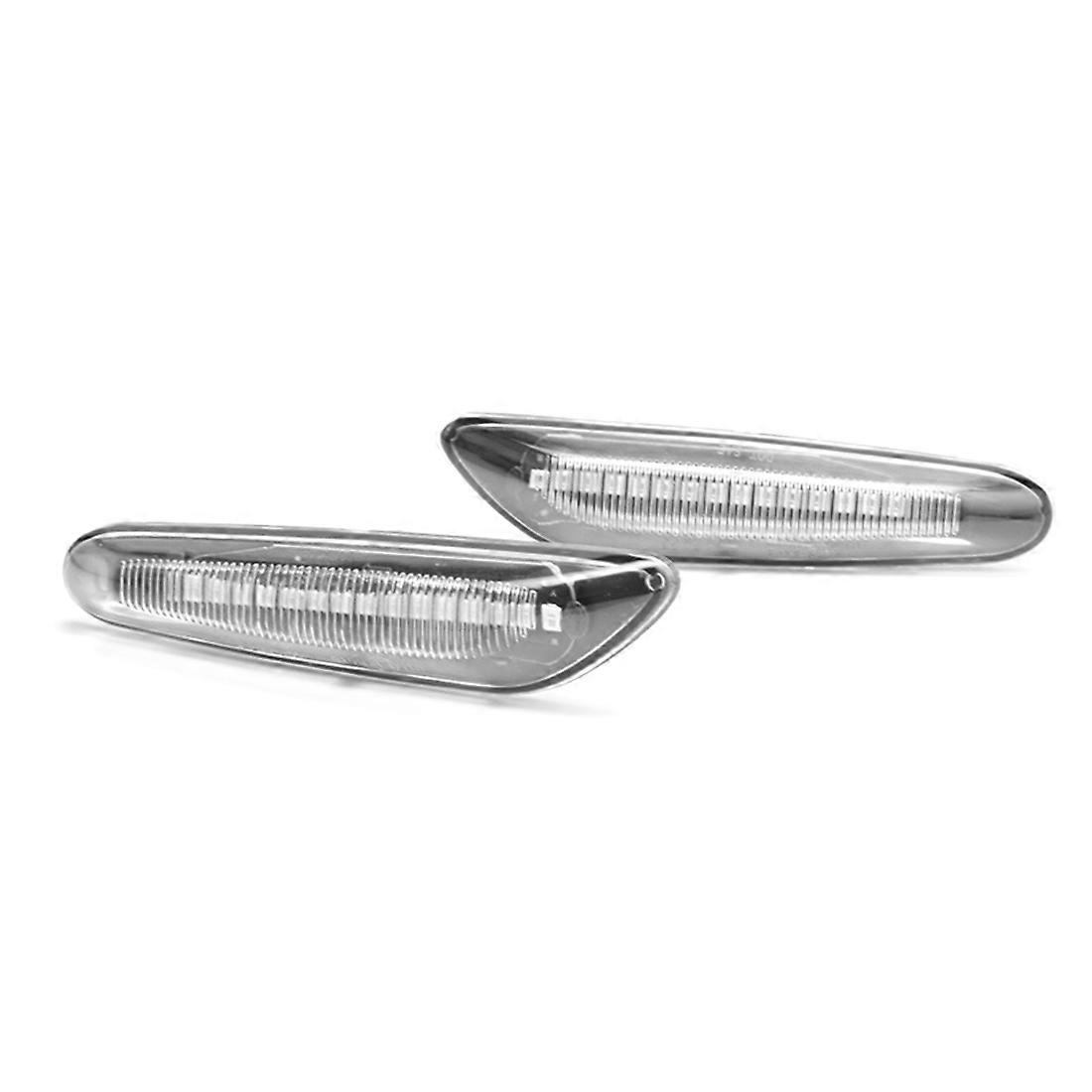 High Quality Dynamic LED Fender Light Side Marker for BMW E60 E61 E90 E91 E87 E81 E83 E84 E88 E92 E93 E82 E46 Crystal