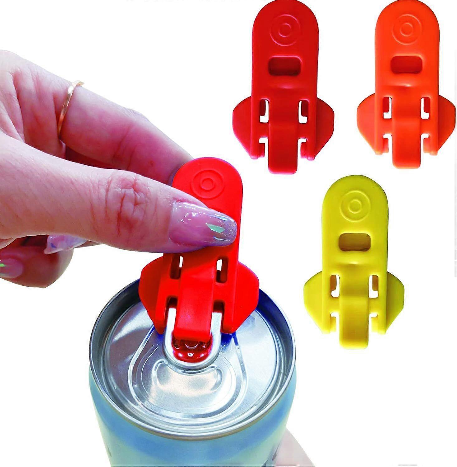 Beverage can ring bottle opener aluminum