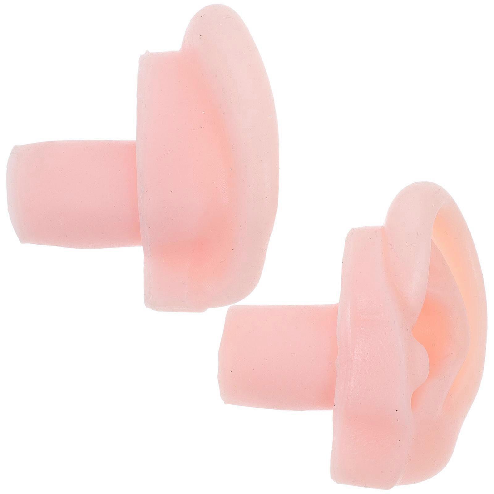 Ear Piercing Silicone Ear Model for Jewelry Display Pair Set