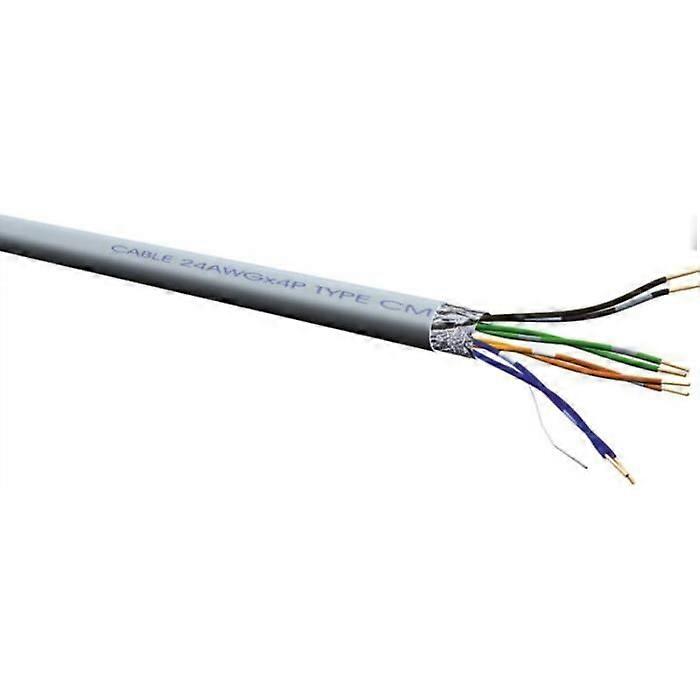 Network Cable - VALUE - 300 m - FTP - CAT 5e - Robust - Gray