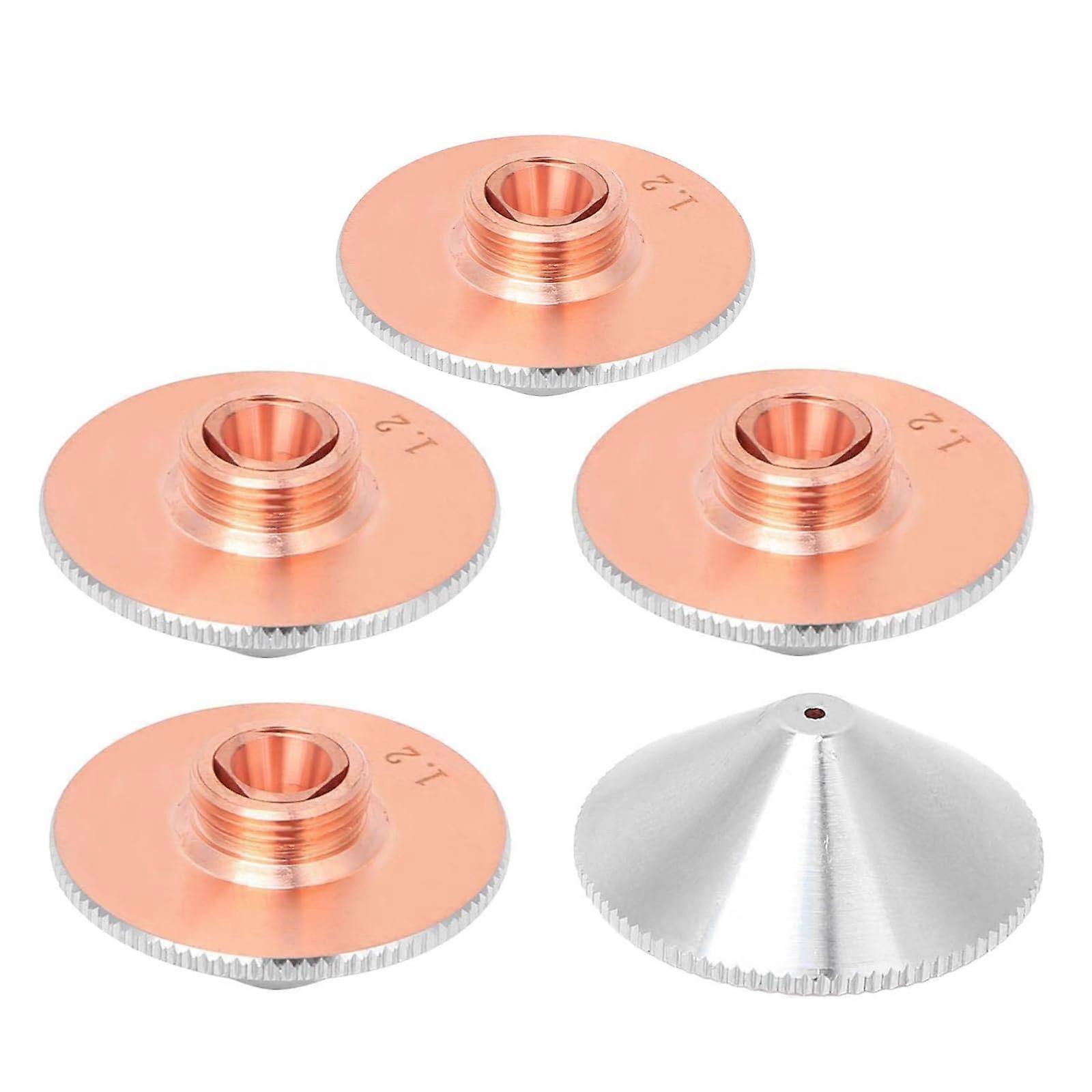 Fiber Laser Cutting Nozzle D28 H15 M11 Double Layer 2.0mm 3.0mm 3.5mm Consistent Performance