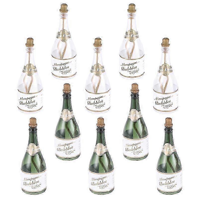 12pcs Champagne Bubble Containers Decor Champagne Bottles Bubble ContainersGOOD