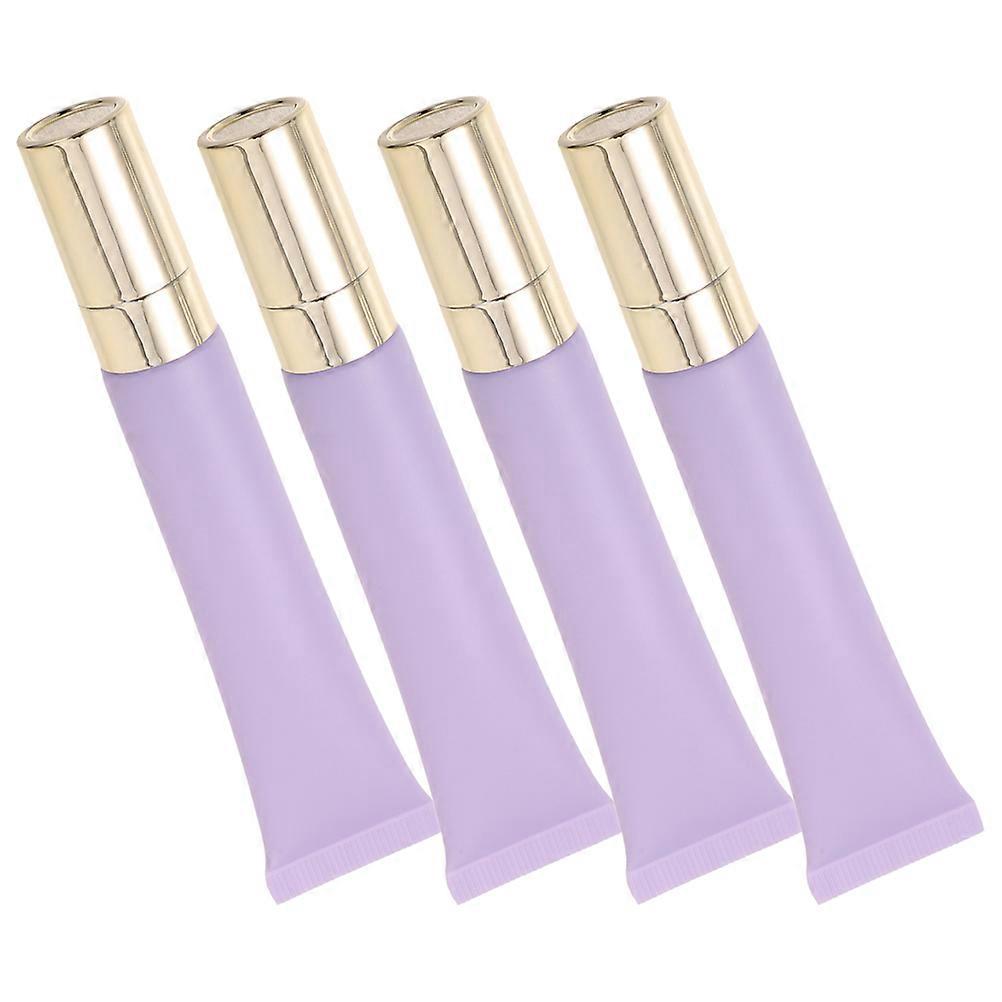 Portable Refillable Eye Cream Tubes for Travel in Violet Color Made of PE PP Lightweight and Compact 20ML