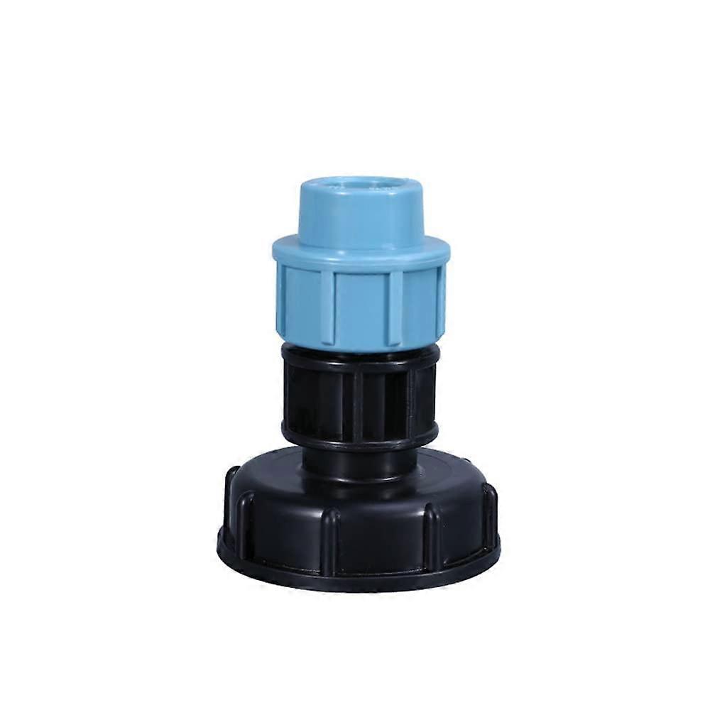 IBC Tank Adapter S60x6 to 25mm Hose Leak IBC Tote Connector for MDPE Pipe