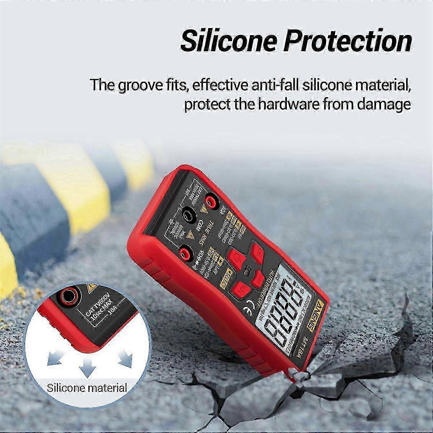 M118A Mini Digital Automatic True RMS Tester with 6000 Counts