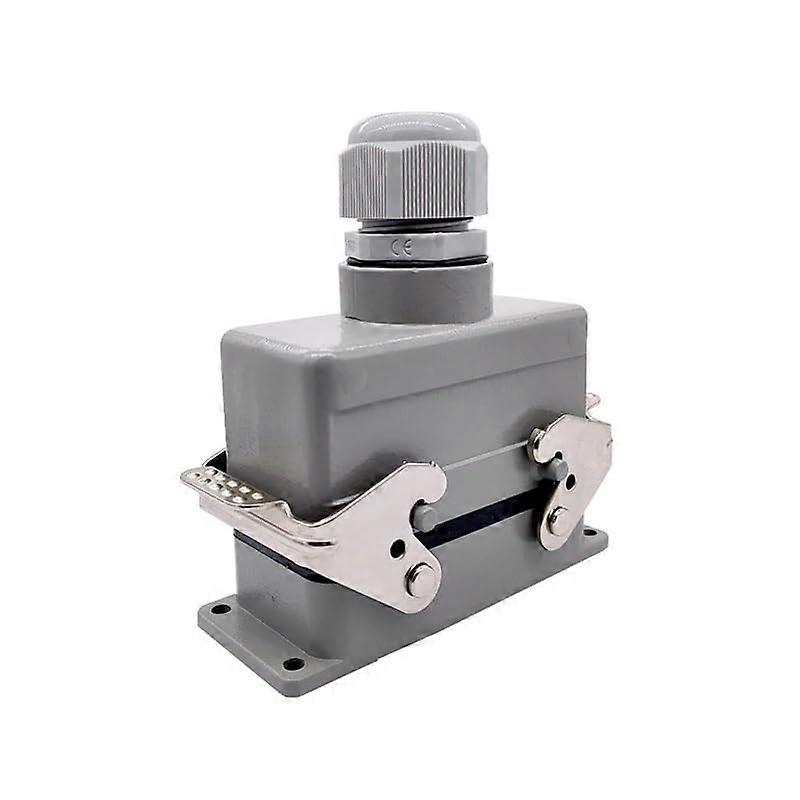 Industrial Rectangular Connector 16 Pin 500V Heavy Duty Plug HDCHE Series Screw Terminal