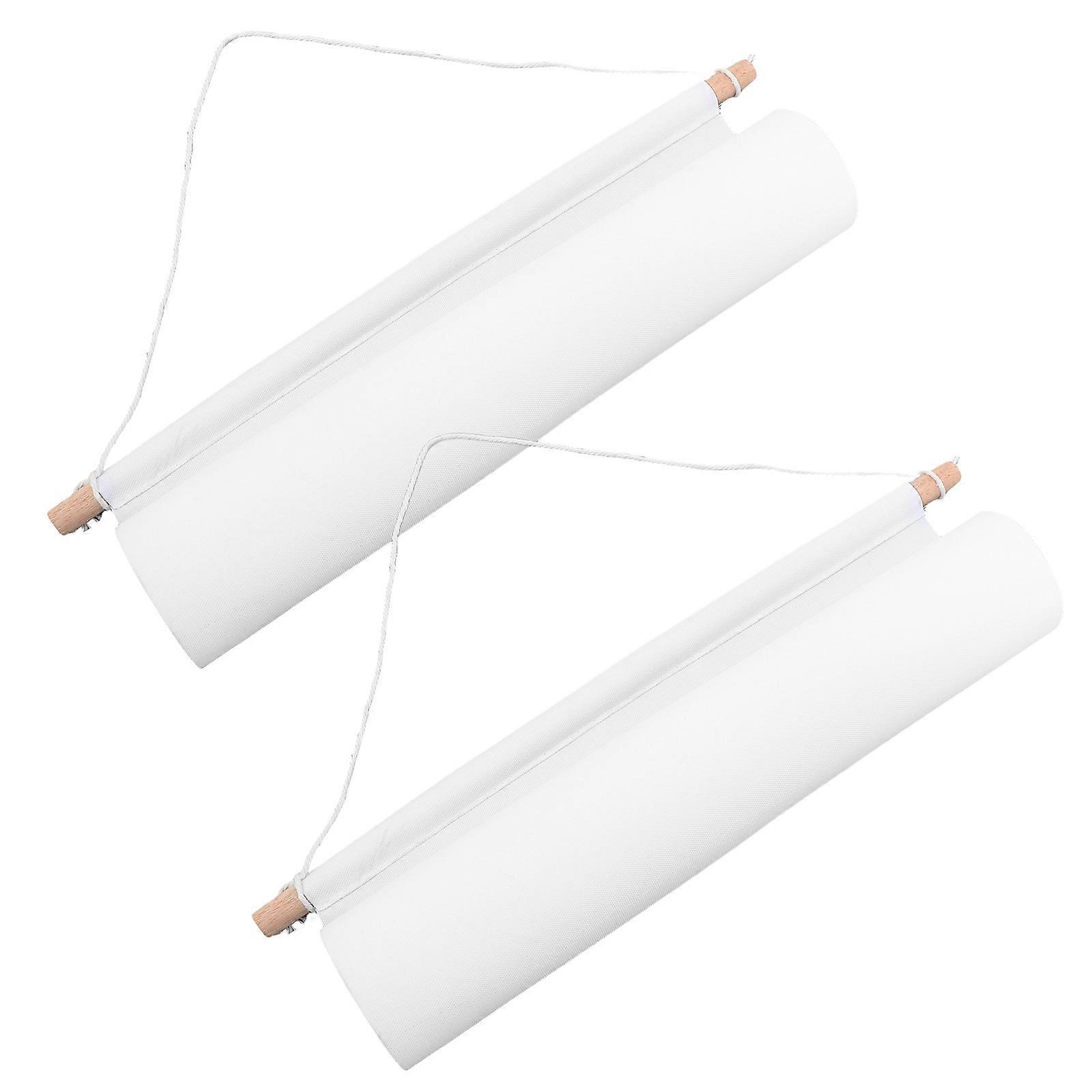 Blank Garden Flag for Decor Easy to Draw and Write on Versatile Design 2 Pieces