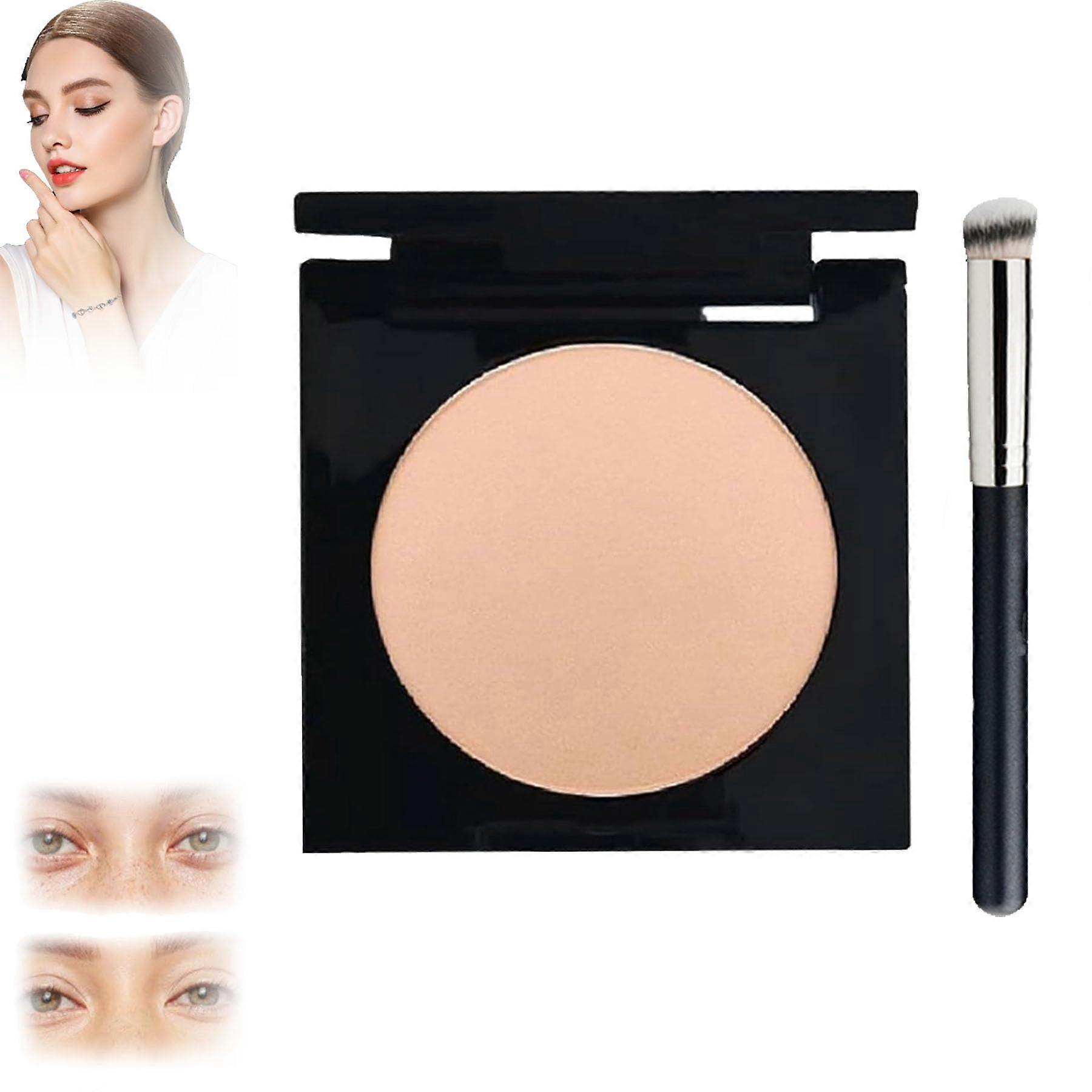 Undereye Corrector Full Coverage Concealer with Precision Brush LongLasting Dark Circle Solution for Women