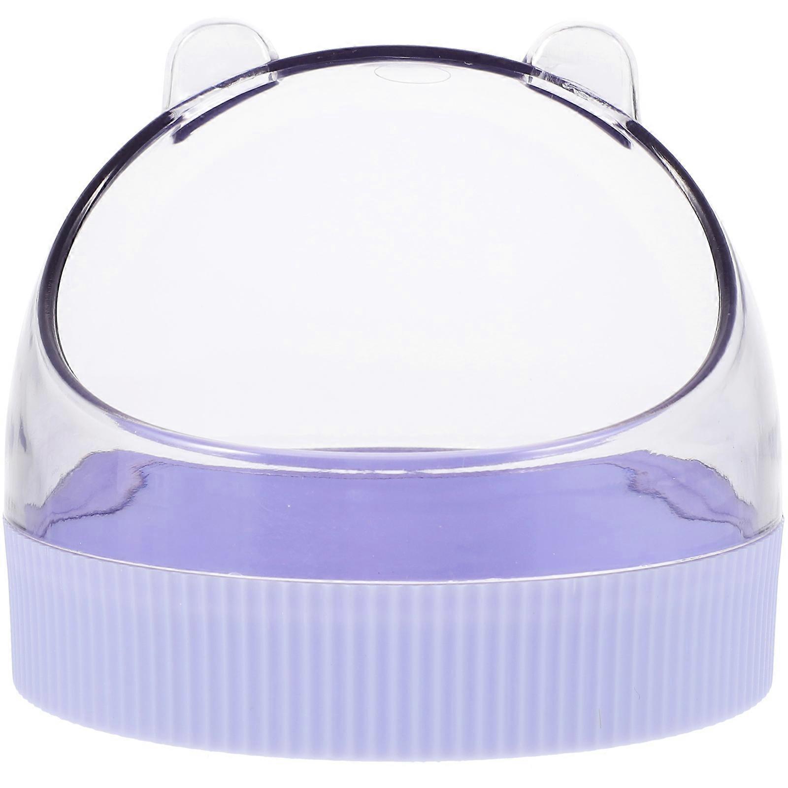 Acrylic Hamster Bowl for Storage Hanging Lavender Accessory