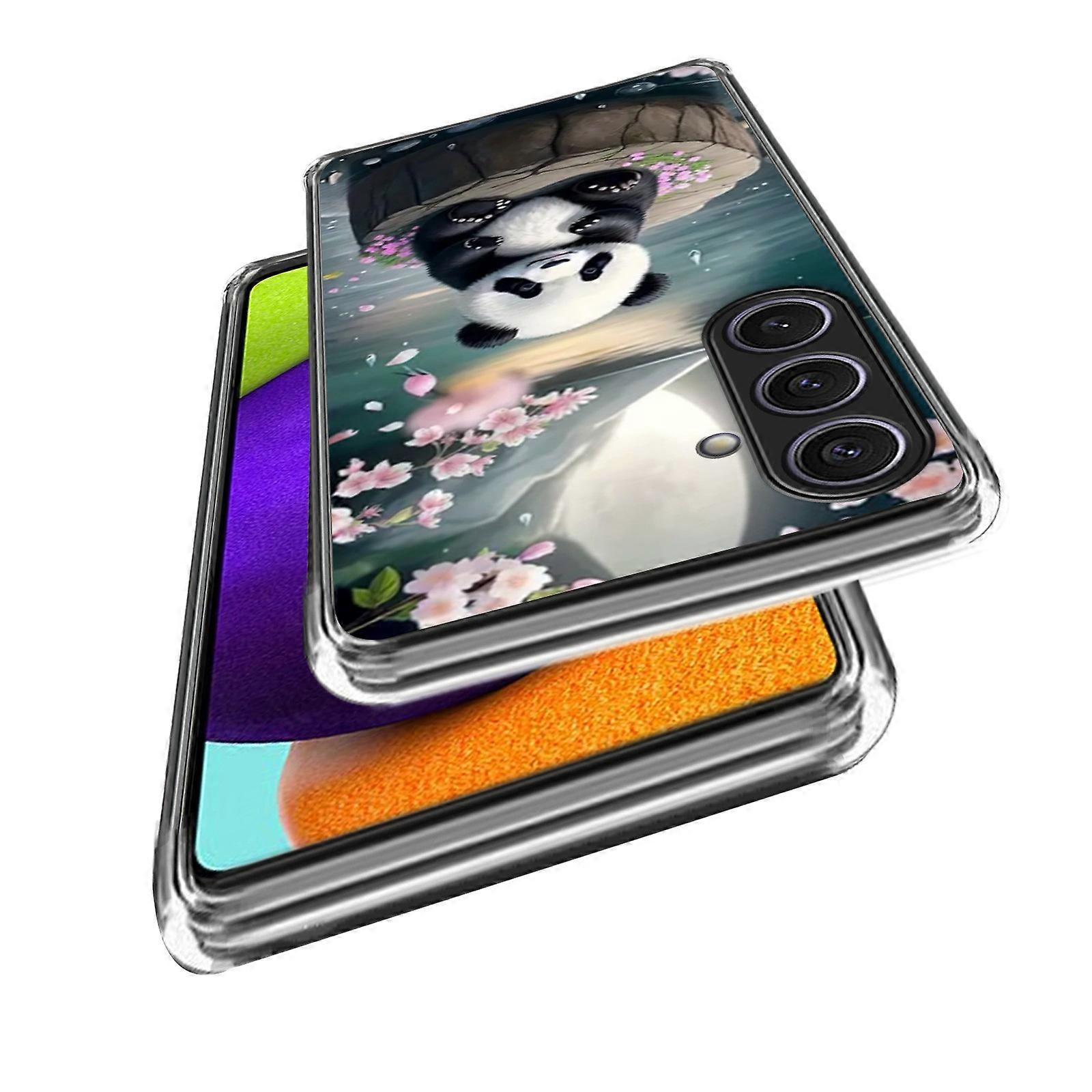 For Samsung Galaxy S25 Case IMD Pattern Printed Shockproof TPU Phone Cover