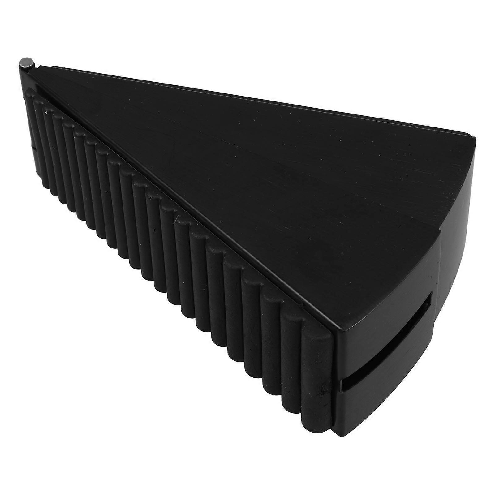 Rubber Heavy Duty Door Stopper Adjustable Spring Loaded 5Pcs Set