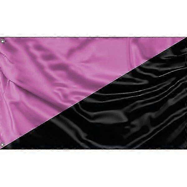 Queer Anarchism Flag Pattern 092