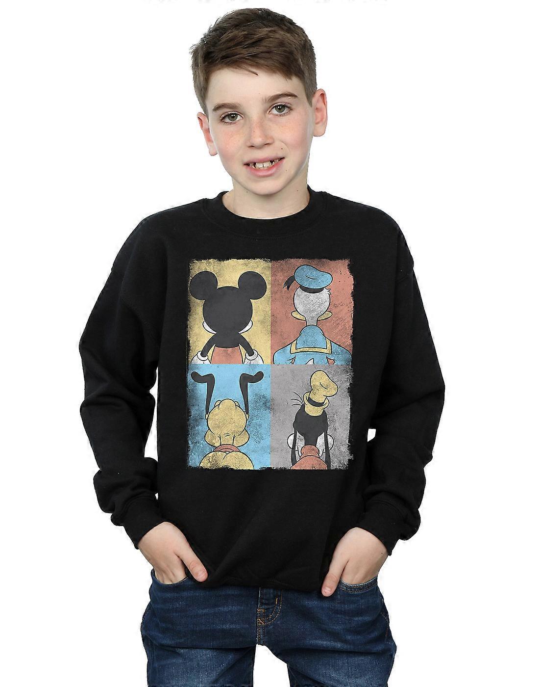 Disney Boys Mickey Mouse Four Backs Sweatshirt