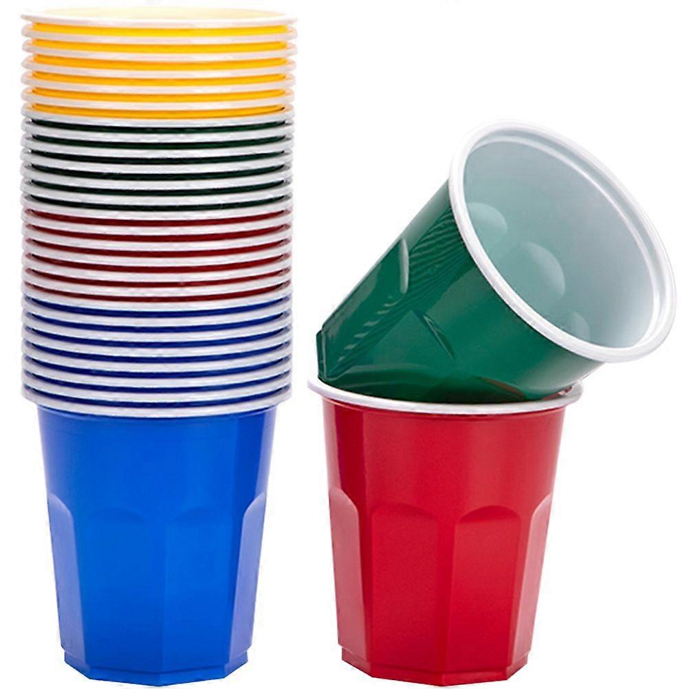100Pcs Daily Use Juice Cups Multi-function Beer Cups Convenient Beverage Cups Beverage Accessory