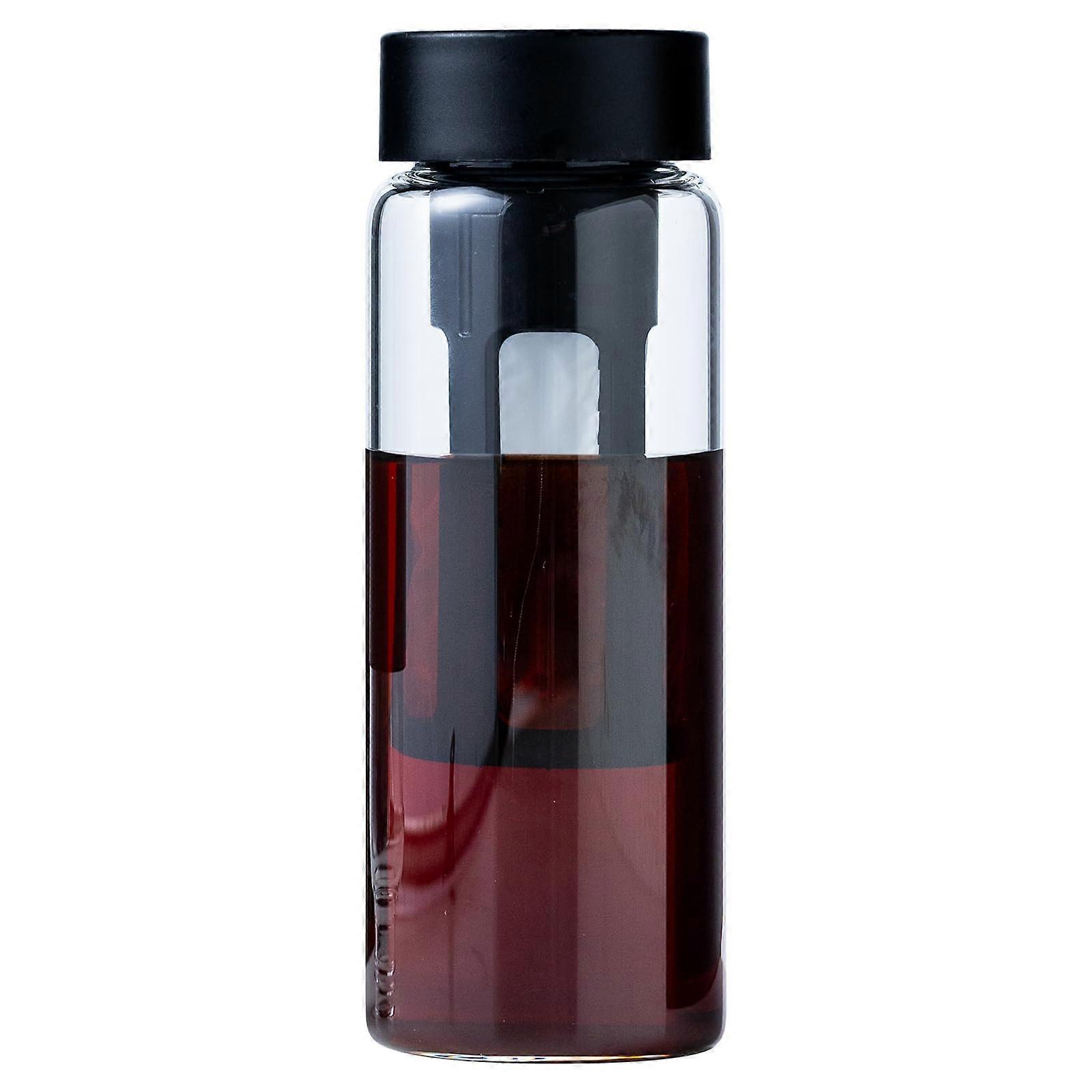 Cold Brew Coffee Maker 19oz Leakproof BPA  Bottle with Removable Filter for Tea and Infusions Black