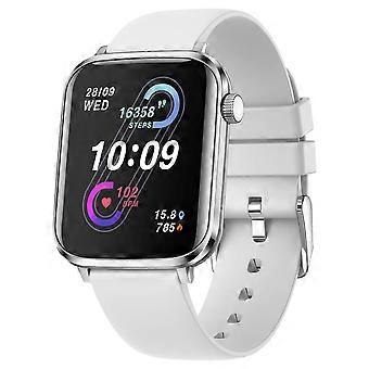 V82 Älykello 1,85 Tuuman AMOLED HD -näyttö Fitness-terveysranneke BT-puheluilla, silikoniranneke