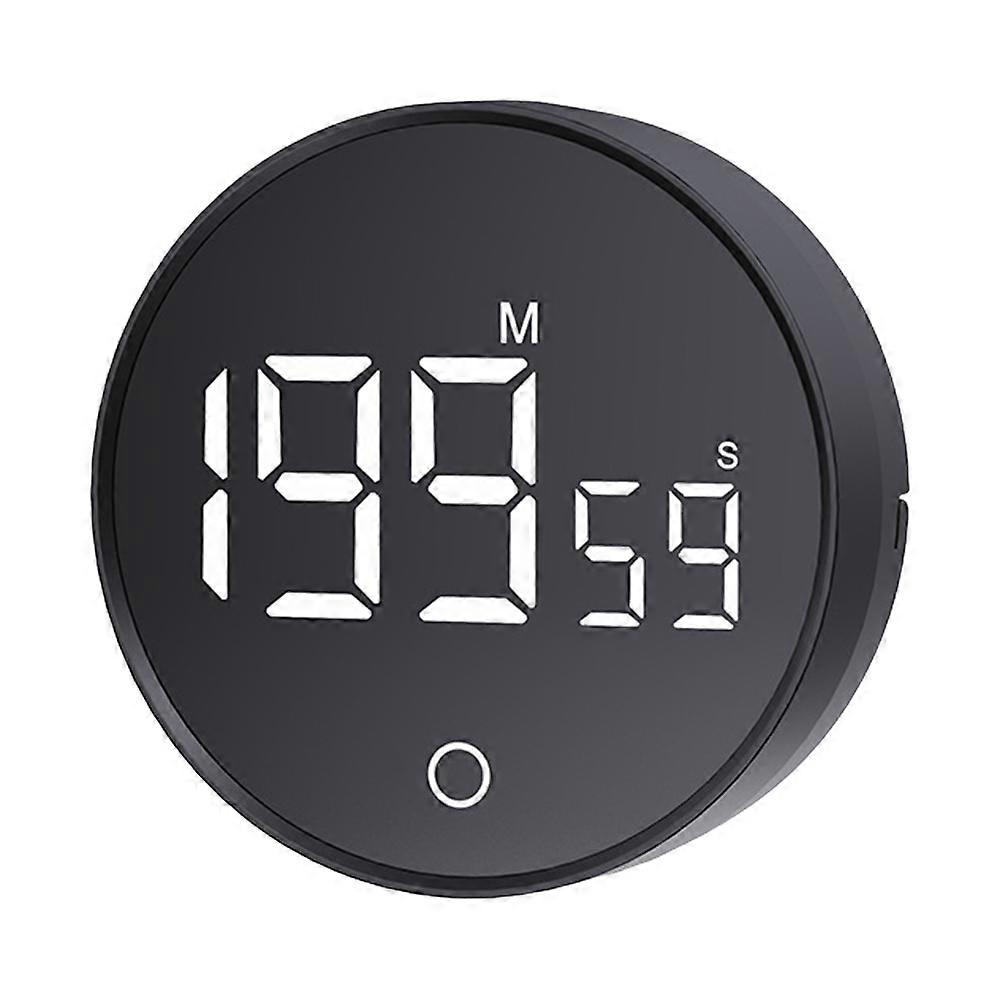 Magnetic Electronic Digital Timer Large LED Display Mechanical Remind Alarm Countdown Countup Timer for Cooking Shower Study