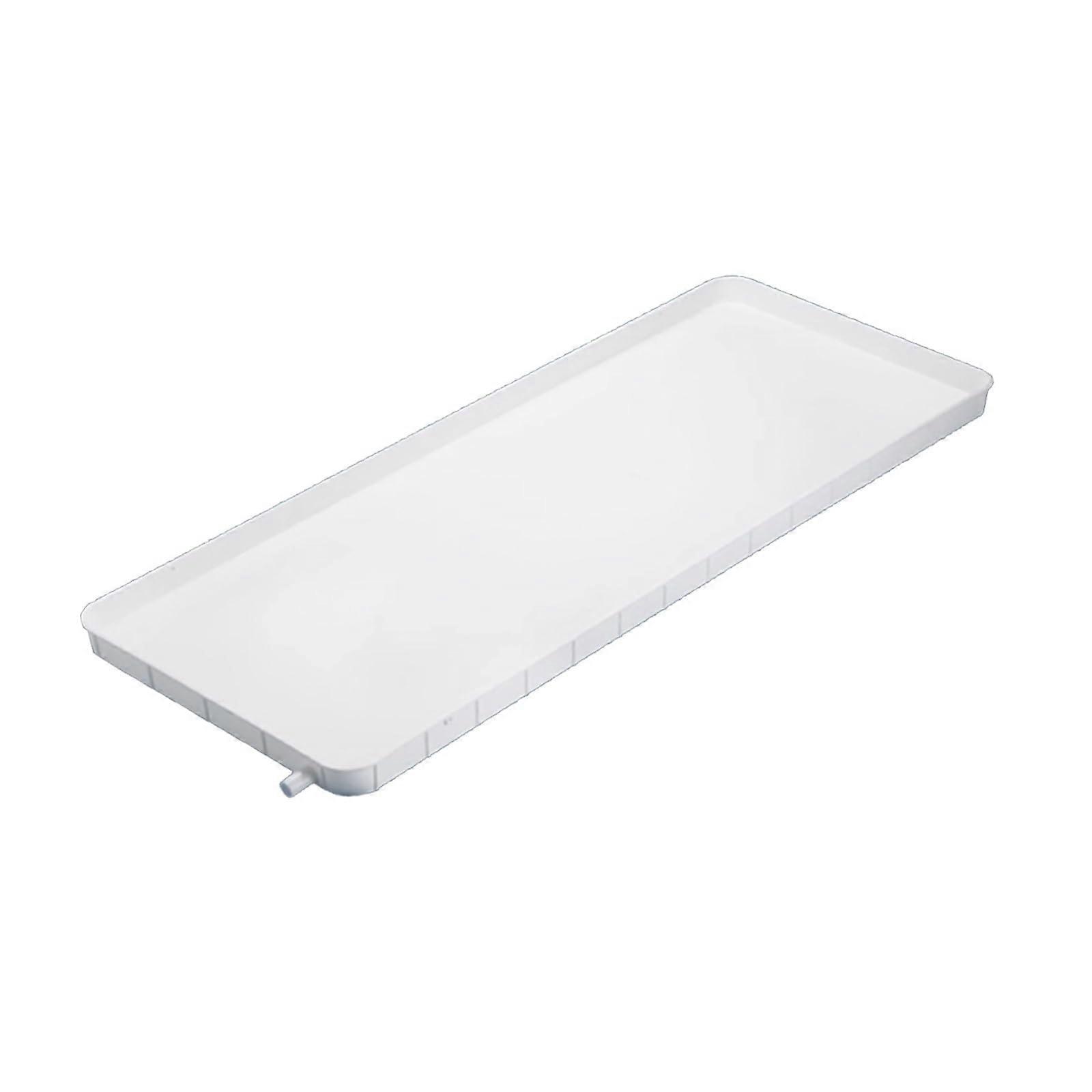 Universal Air Conditioner Drain Pan, Thickened Plastic AC Drip Tray for Window and Split Units