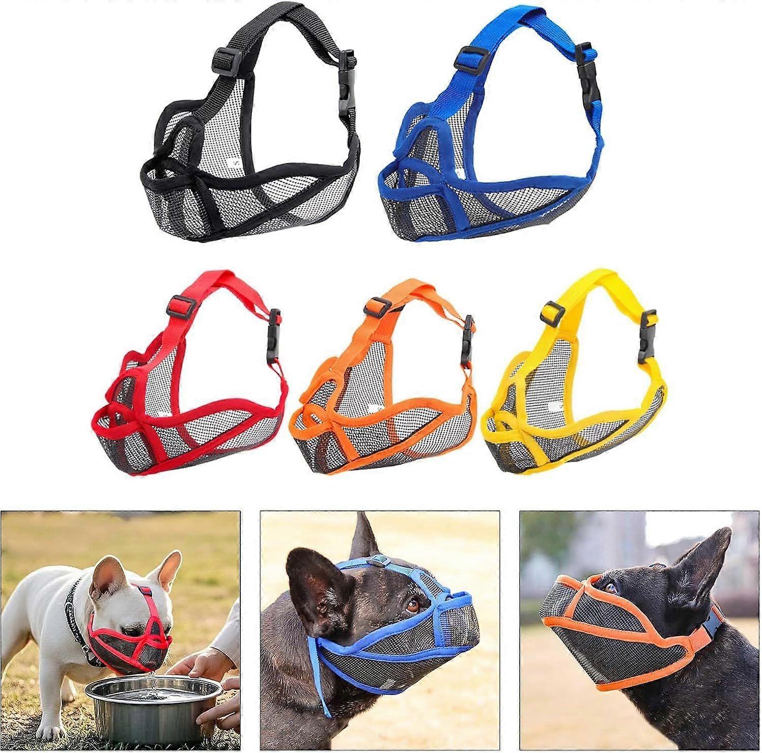 Dog Muzzle German Dog Comfortable Strap Secure Muzzle for Large Breeds Mouth