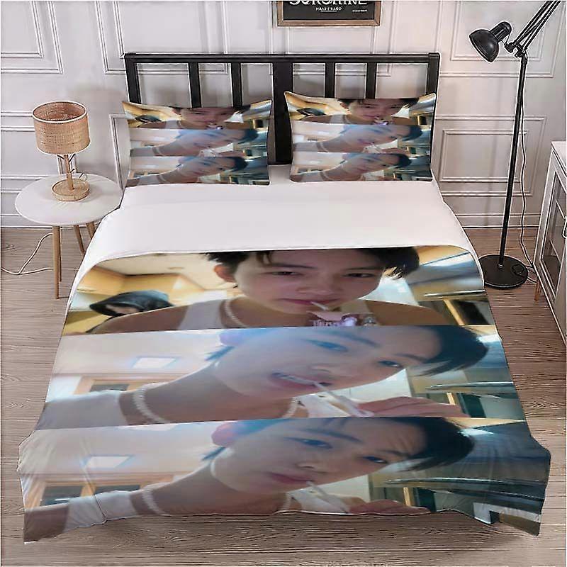 Seonghyeon Tea Time Pattern Bedding Set Soft and Comfortable Bedding Set