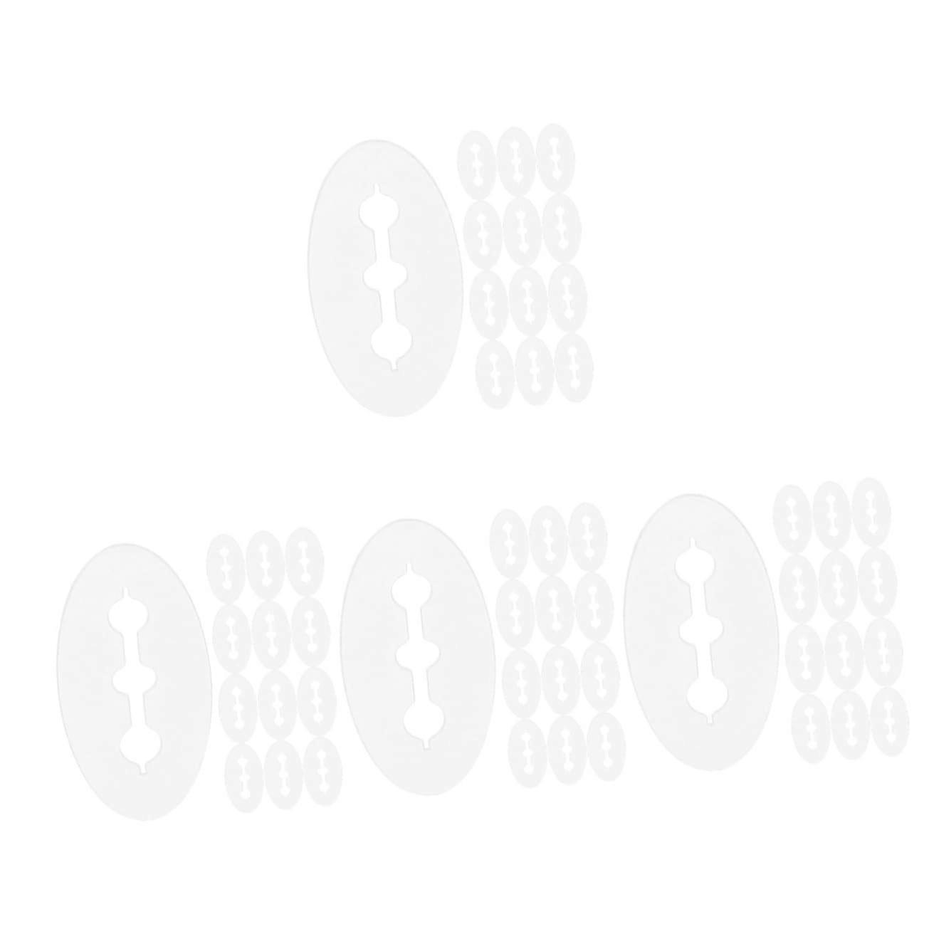 4 Sets Reusable Pegboard Hook Stopper Peg Hook Locking Disc for Secure Retail Display