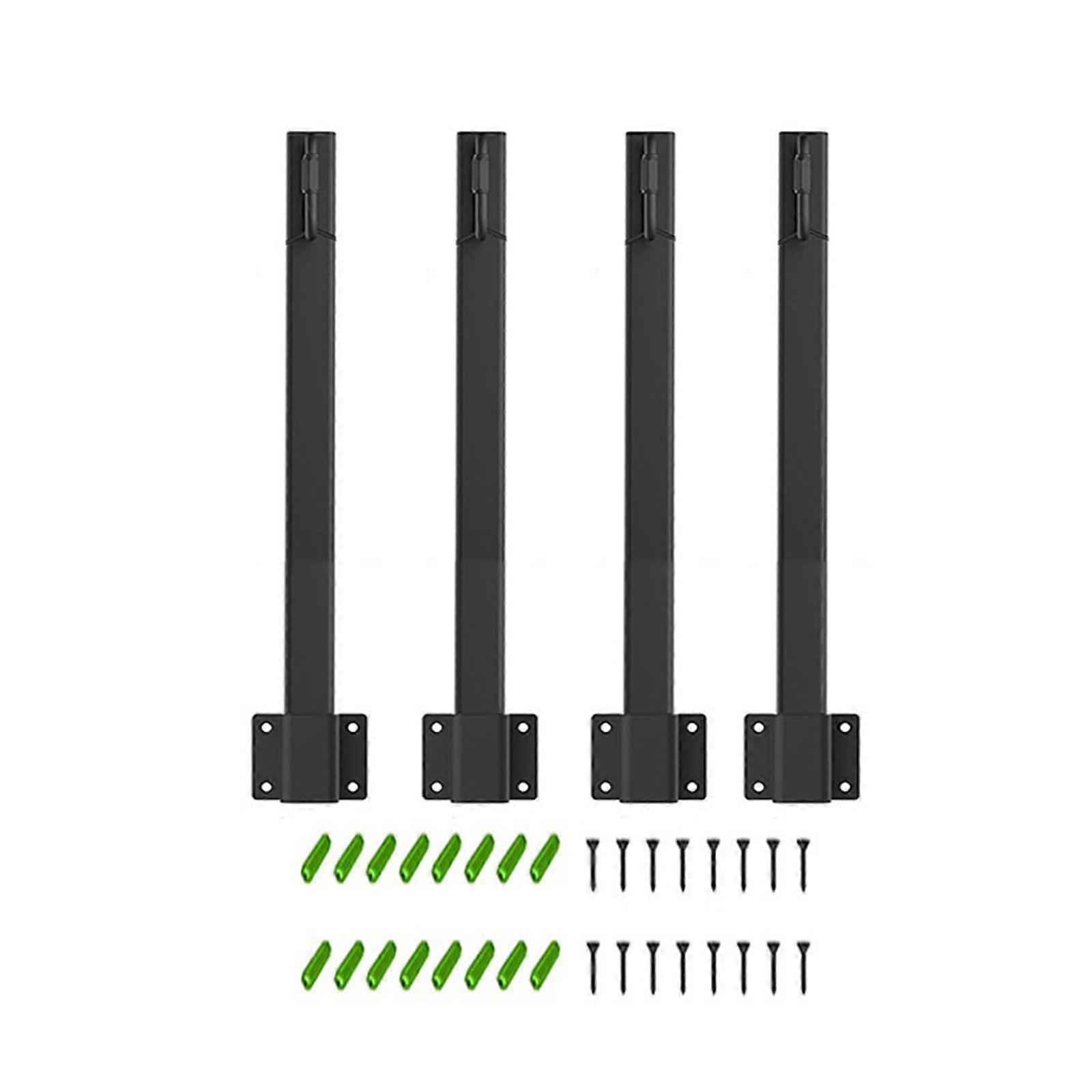 Outdoor Adjustable String Light Stand with Stable Metal Pole for Patio and Backyard Lighting