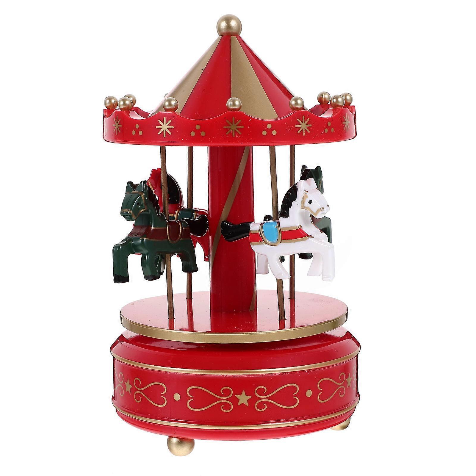 Decorative Carousel Music Box for Home Use with Musical Function
