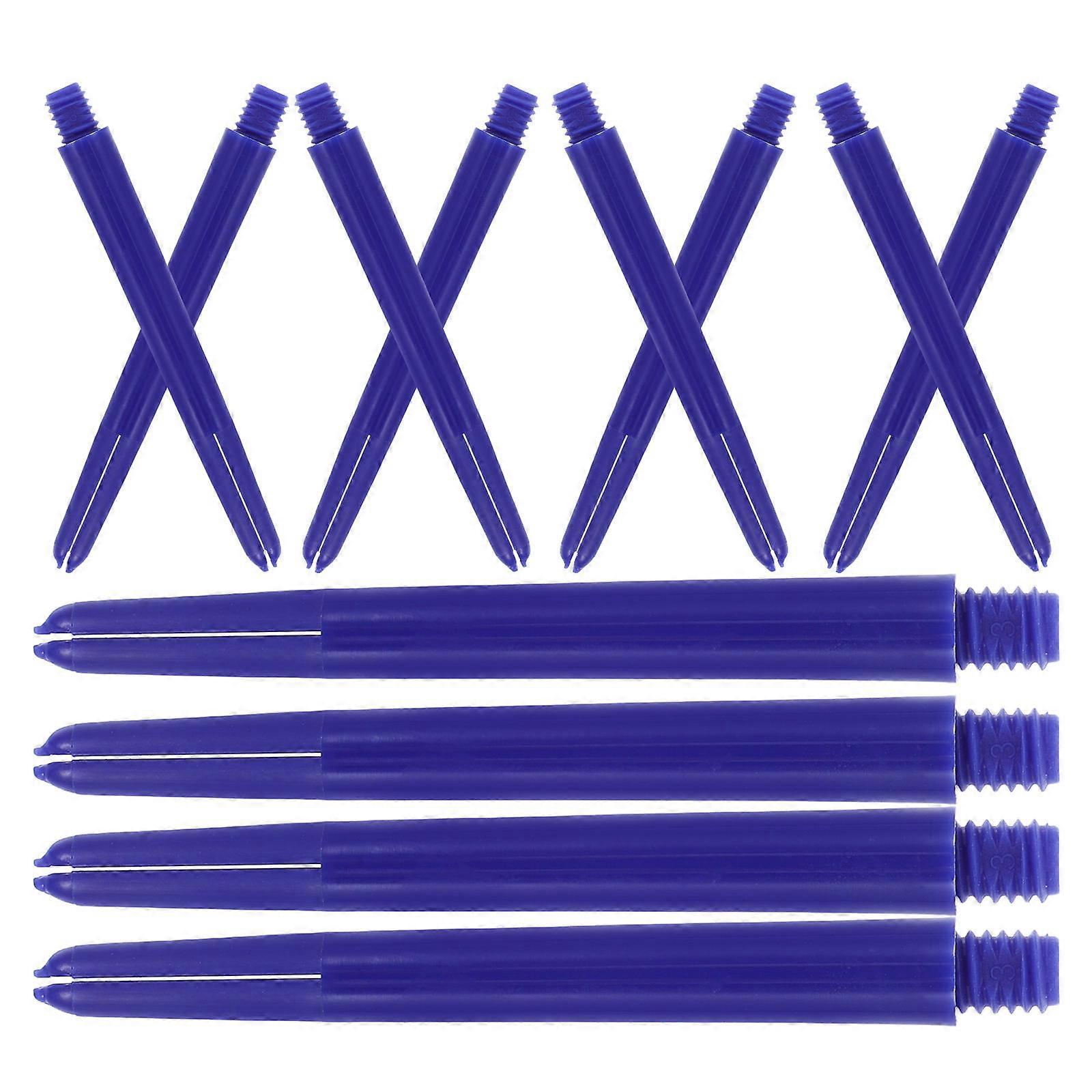 Threaded Darts Shafts Nylon Dart Stems Set for Playing 60Pcs Dark Blue Kit