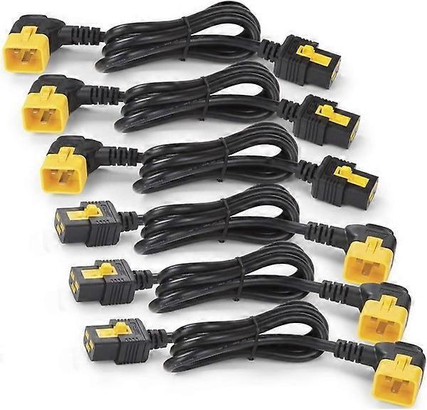 APC Power Cable Kit Black 1.8M C19 Coupler To C20 AP8716R