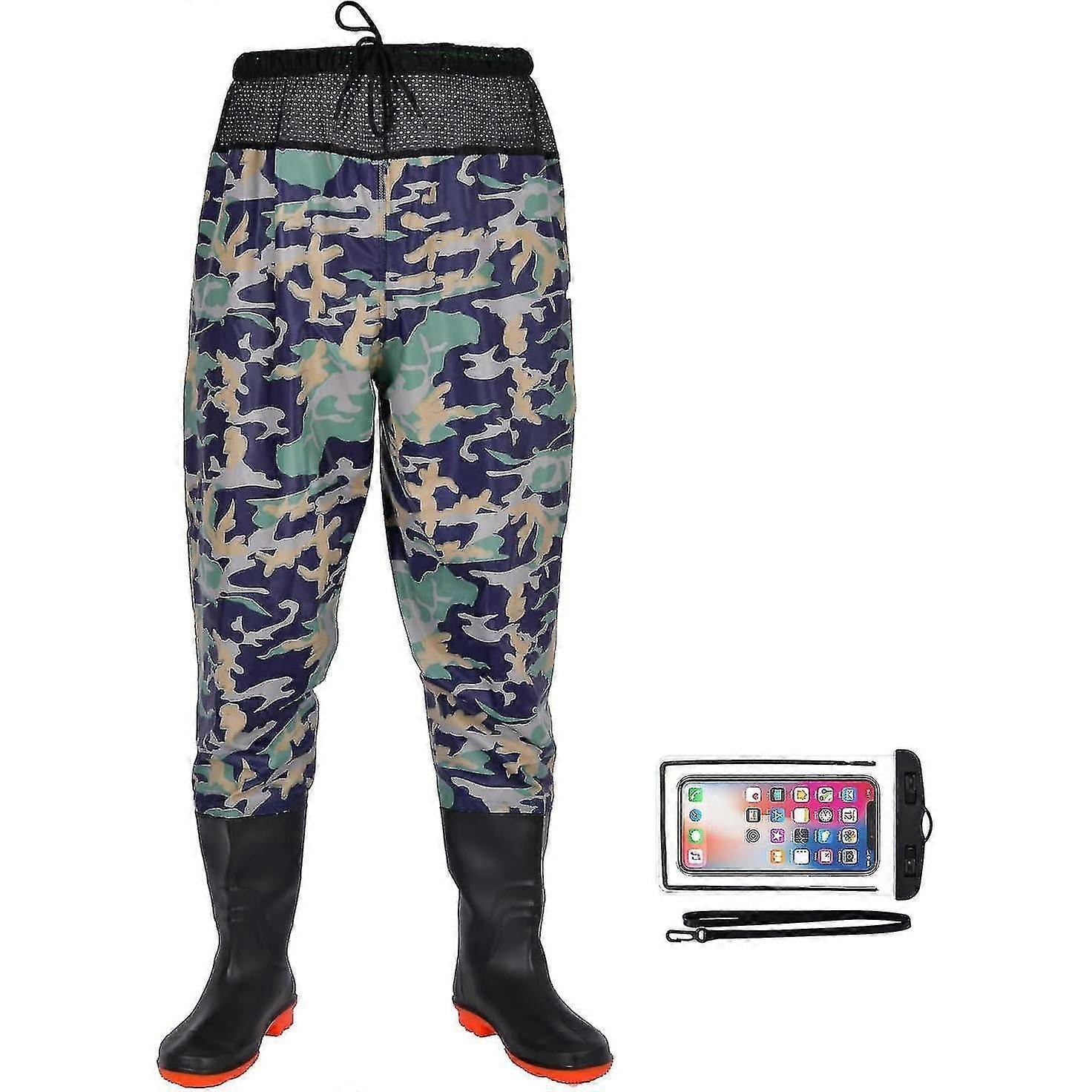 Waterproof Fishing Wader Pants with Boots