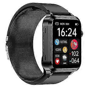 S11 Smart Watch 1,91-inch precisie gezondheidsmonitor ECG-horloge Bluetooth-oproep hartslag fitnesstracker met siliconen band