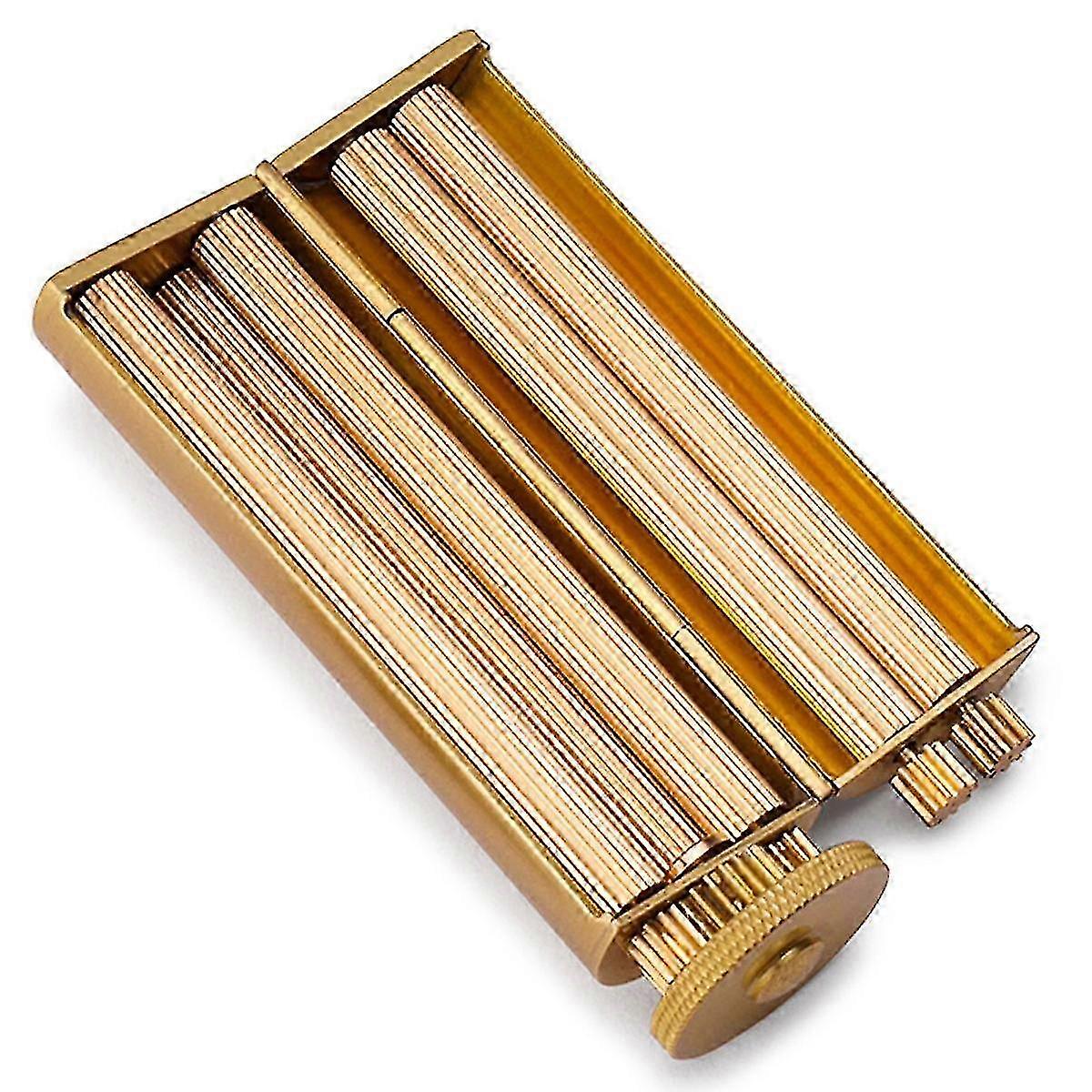 Professional Tobacco Roller with Durable Brass Construction