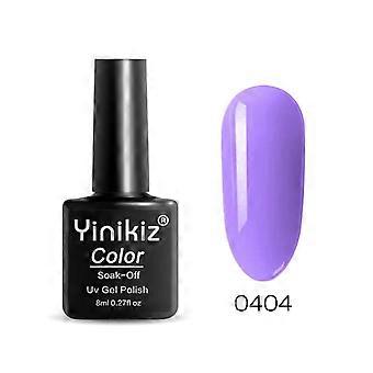 8 ml lilla serie aftagelig fototerapi neglelak ensfarvet UV-lim neglekunst 1