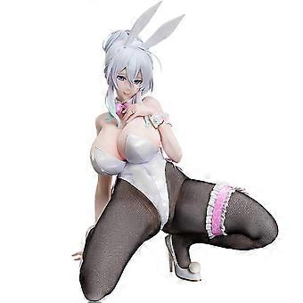 Yukino Mifuyu Bunny Girl Anime Figure 26cm Squatting Statue Collectible Desktop Decoration
