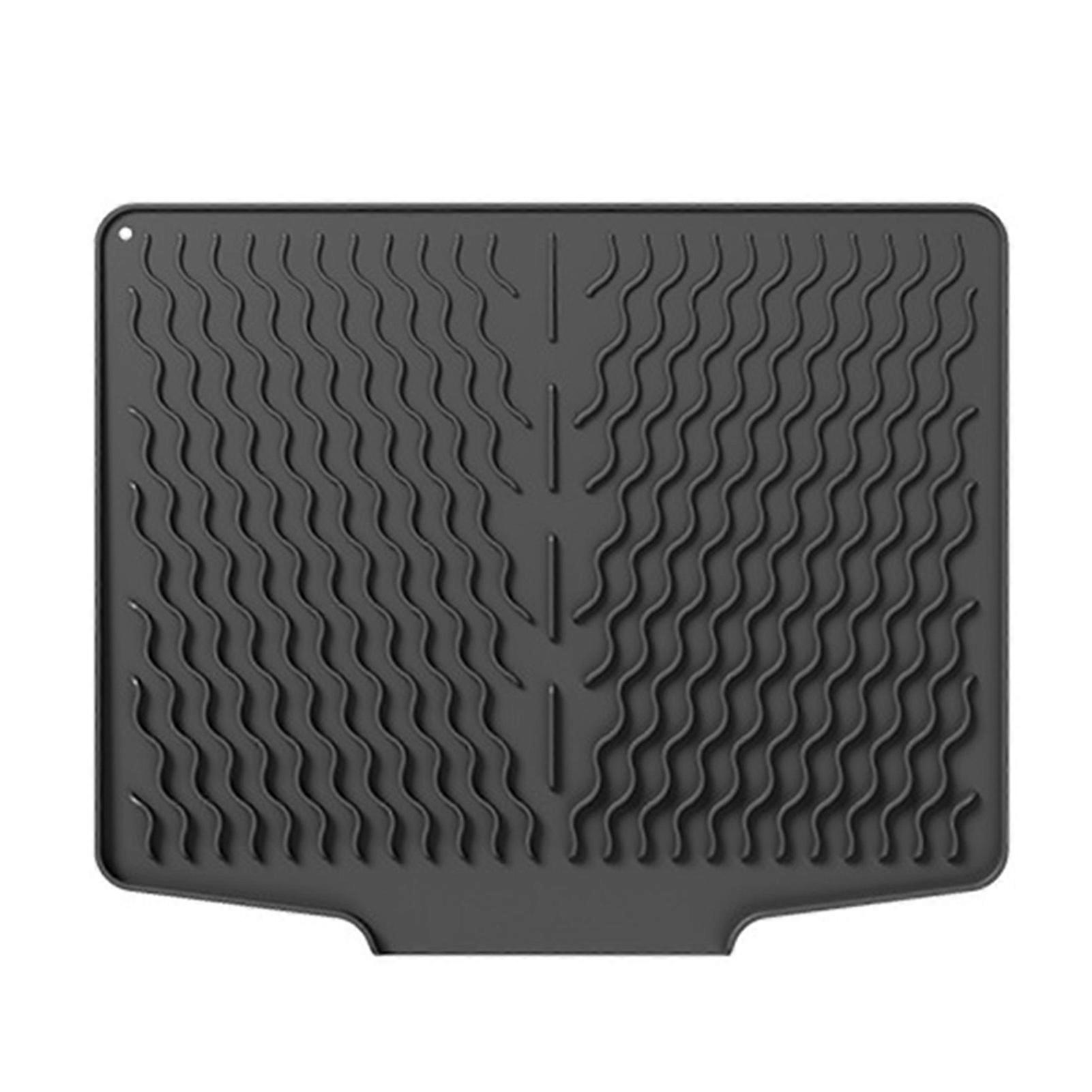 Non Slip Kitchen Mat with Rectangular Shape for Dish Drying and Countertop