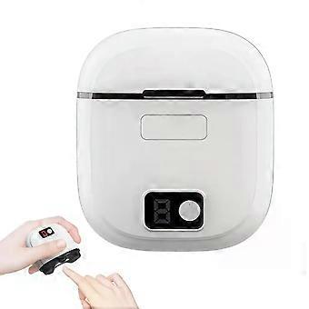 Elektrische nagelknipper, 3-in-1 automatisch knippen en vijlen + opvangbak voor nagelrestjes, elektrische nageltrimmer met 3 snelheden.