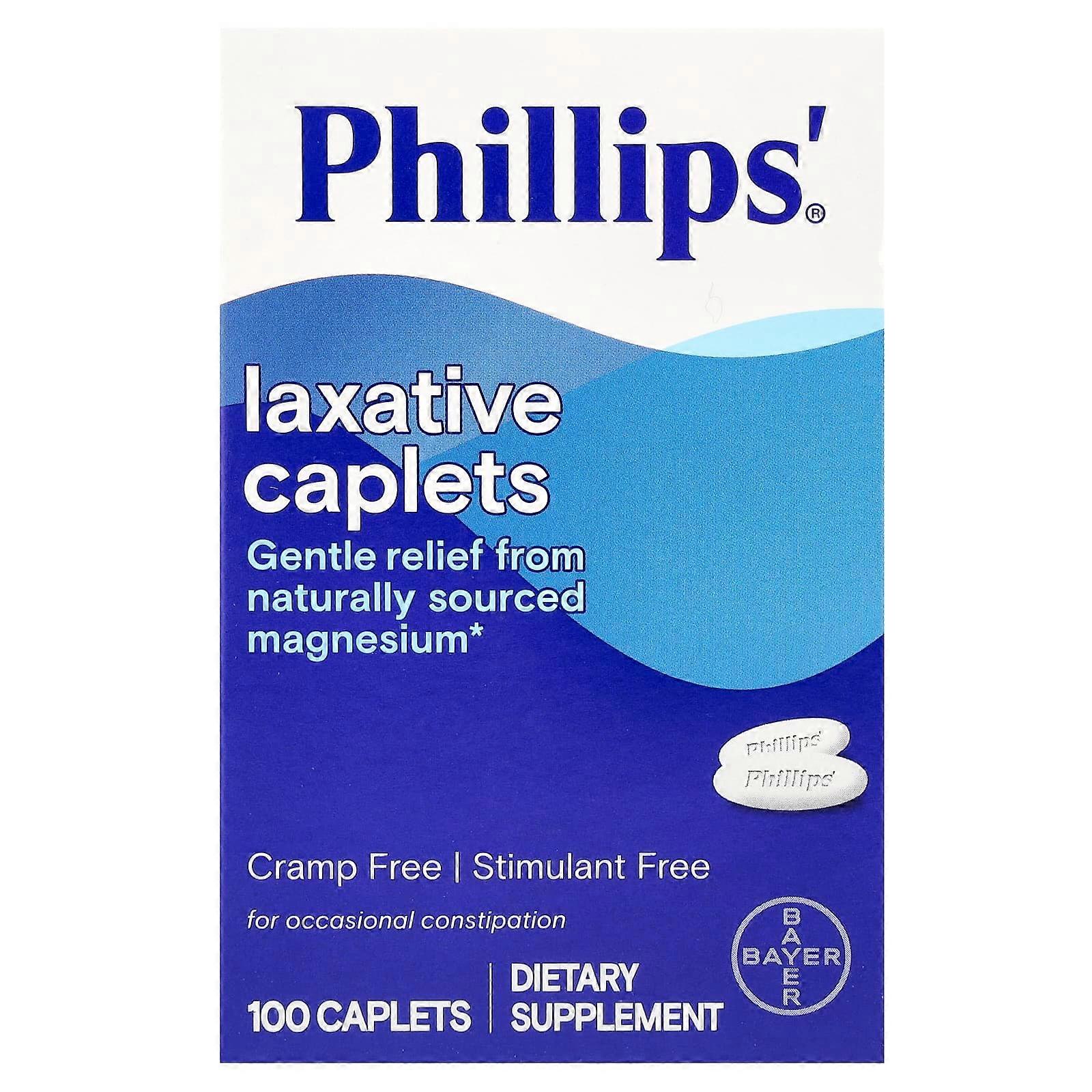 Phillips, Laxative Caplets, 100 Caplets