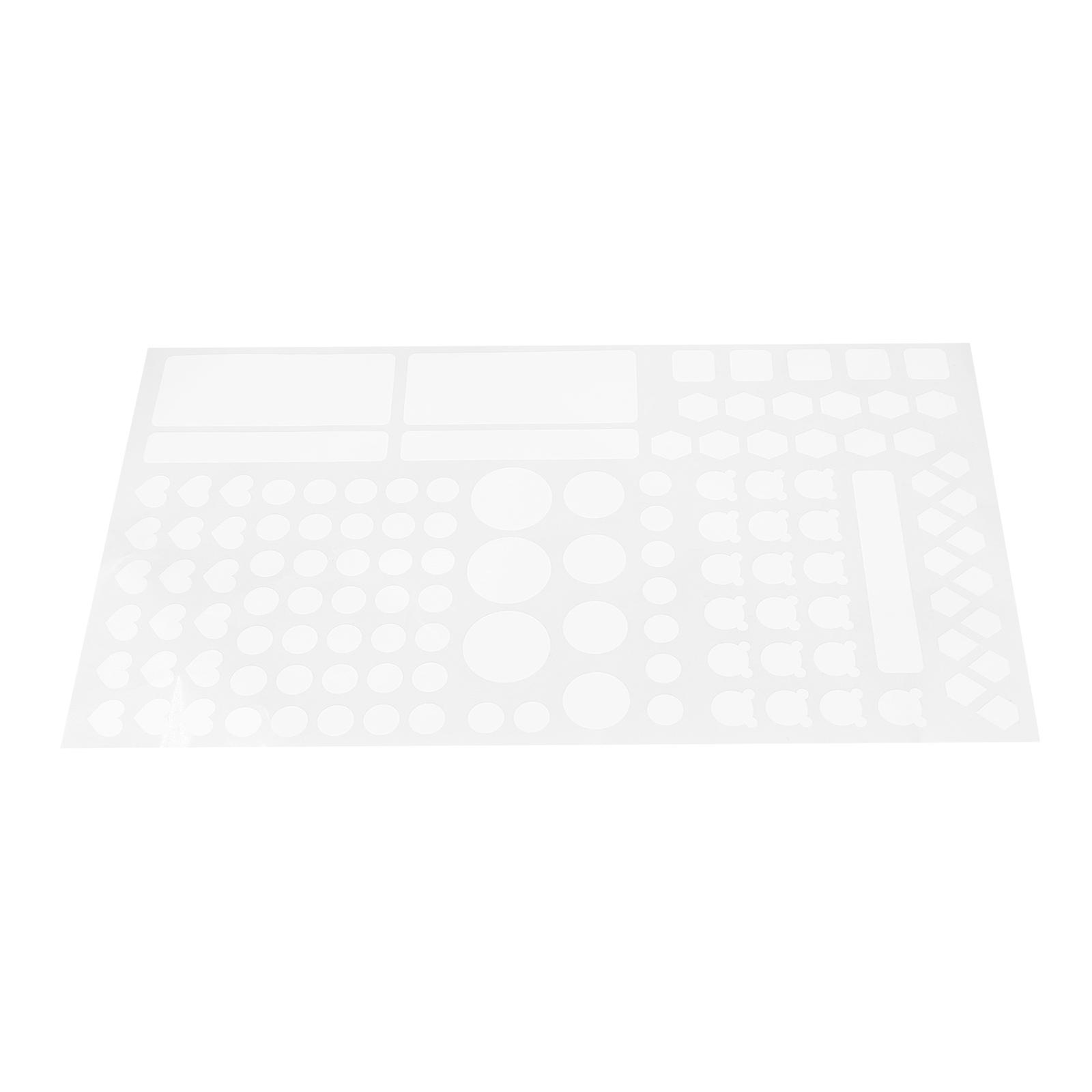 Light Blocking Stickers Pet Material for Light Dimming White 1 Sheet