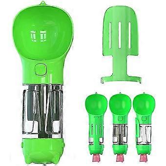 3-in-1-Hundewasserflasche, 300 ml, tragbarer Wasserspender mit Kotschaufel und Kotbeutelhalter