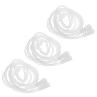 Slang för skönhetsmaskiner: Flexibel plastslang för ersättning för syrgasapparater för ansiktet, vakuumkoppsystem och Gua Sha-verktyg, transparent