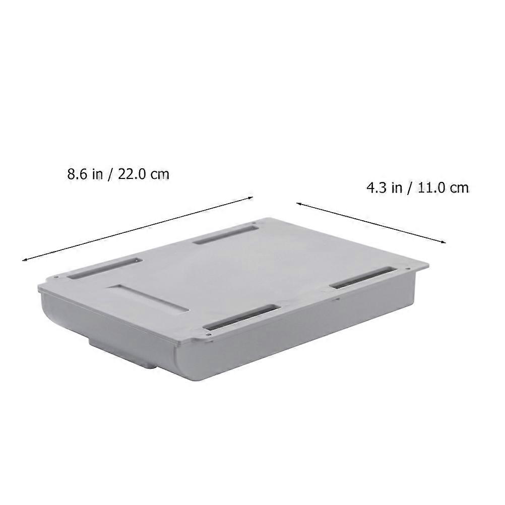 Wall Mount Storage Box for Space Saving 2Pcs Hanging Container Drawer Style