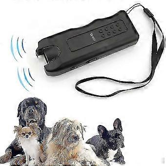 Dog Repeller Ultrasonic Handheld Anti Dog Barking Device 3 In 1 Dog Training Tool