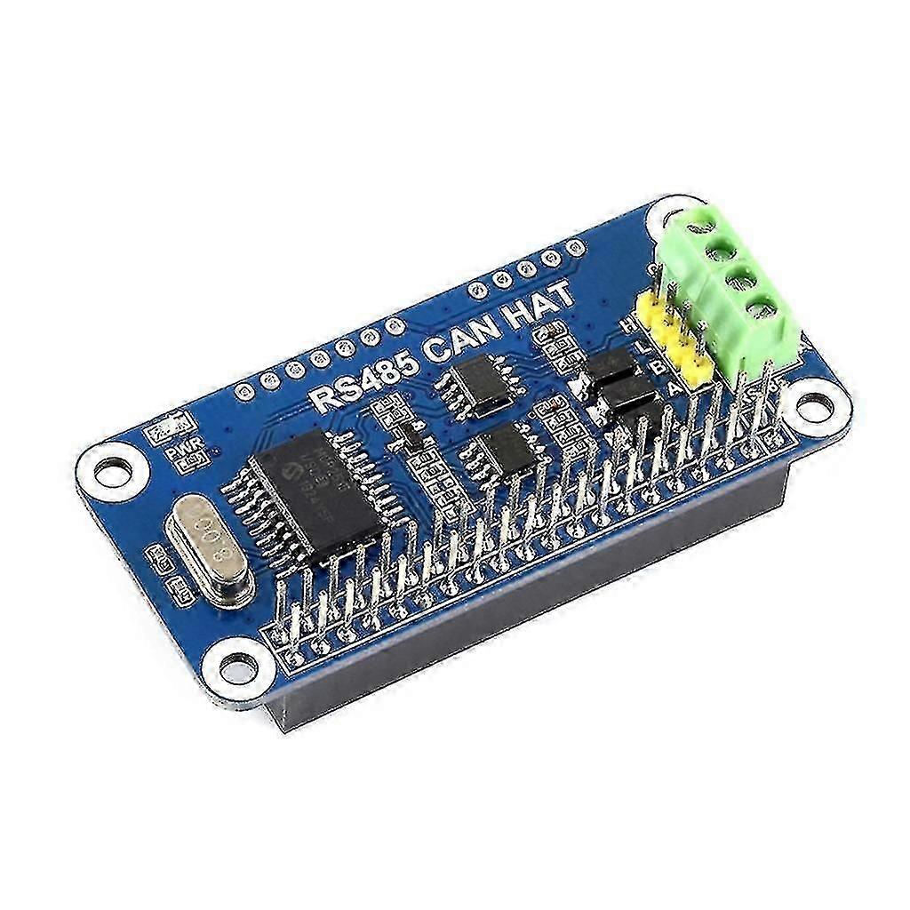 RS485 CAN Bus HAT Module for Raspberry Pi Zero, SPI Communication Expansion Board