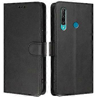 Huawei P Smart 2019 Wallet Case - RFID Blocking PU Leather Flip Cover with Card Slots & Shockproof TPU