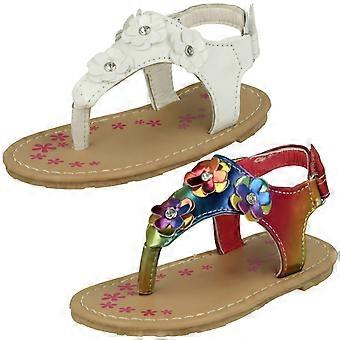 Mädchen-Sandalen mit Zehensteg