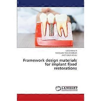 Framework design materials for implant fixed restorations