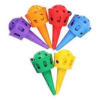 Throw and Catch Balls Game Kids Ball and Cup Toy 6Pcs Set for Outdoor Play