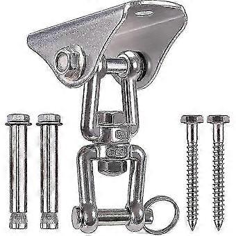 450kg capacity heavy duty swing hangers with sus304 stainless steel 360 rotate,4 screw for concrete
