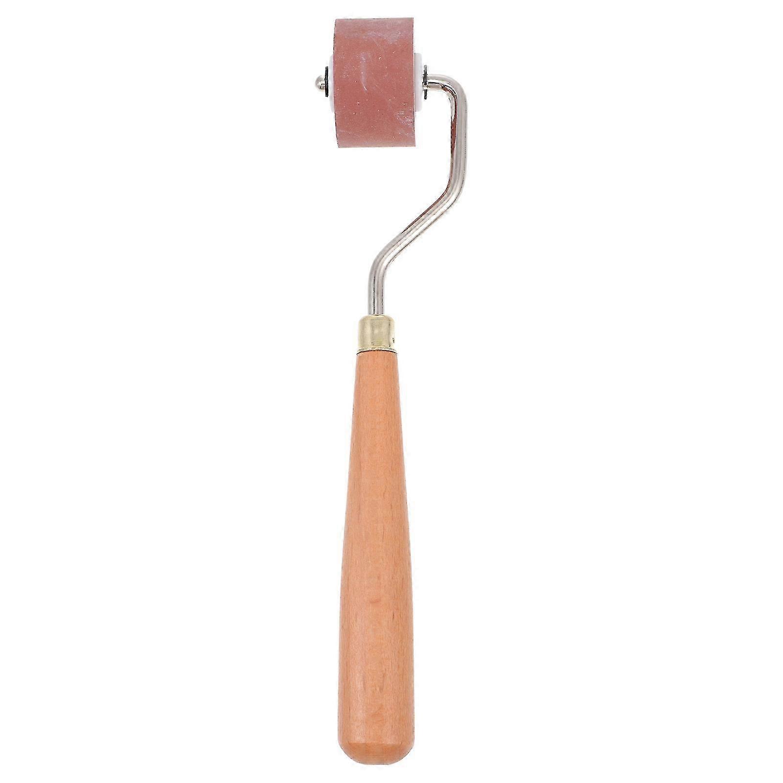 1pc Rubber Roller Brayer Rollers Hard Rubber Printmaking Equipment Ink Applicator